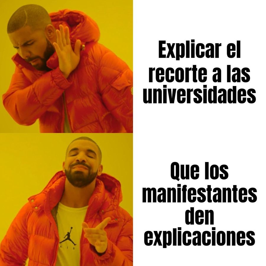 El Gobierno condenó los incidentes en la marcha universitaria y apuntó contra los manifestantes