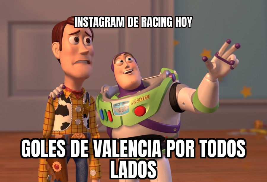 Enner Valencia se cansó de jugar al fútbol y le hizo tres goles solo a Racing.