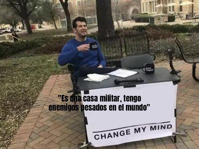 Milei justifica el blindaje de Olivos: "es una casa militar, tengo enemigos pesados en el mundo".