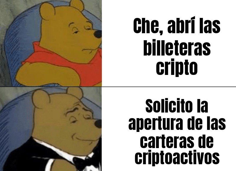 La Justicia le pide a Adorni que abra las billeteras cripto.