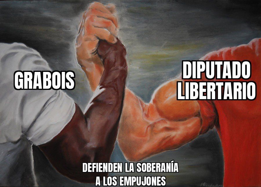 Grabois y un diputado libertario casi se van a las manos en pleno debate de la Ley Malvinas