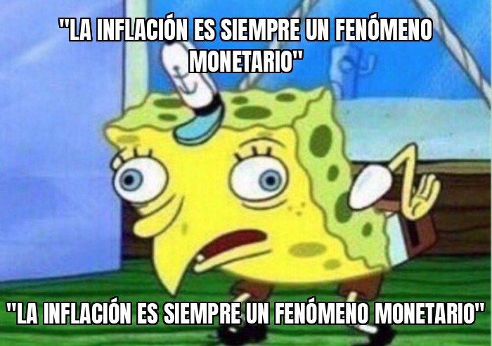 La inflación de un año triplicó el crecimiento de la base monetaria: 33,6% contra 11,7%