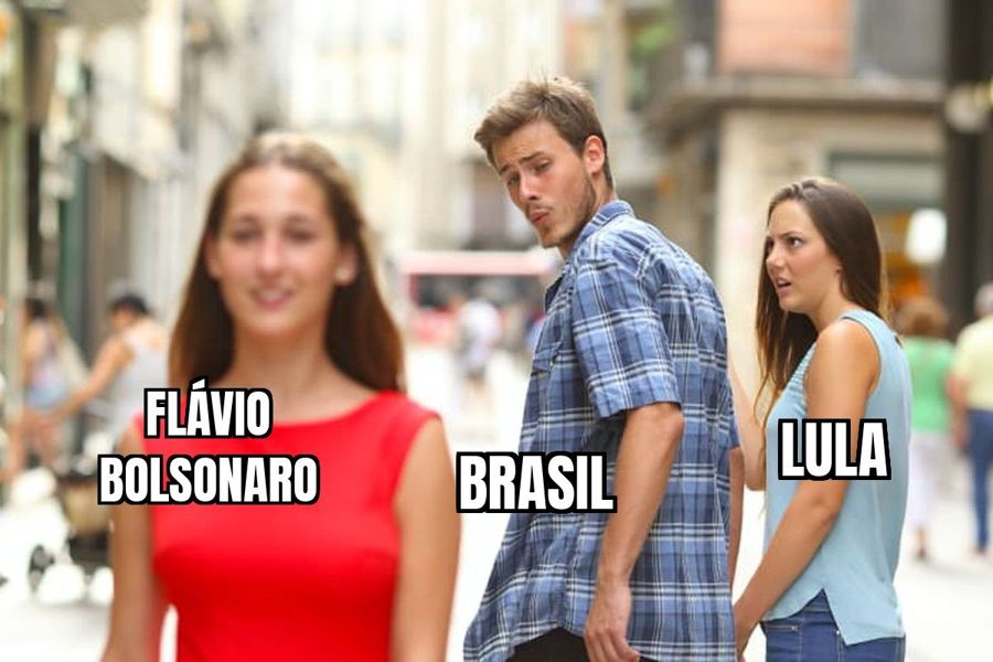 Flávio Bolsonaro, el hijo de Jair, le ganó a Lula la primera vuelta en Brasil