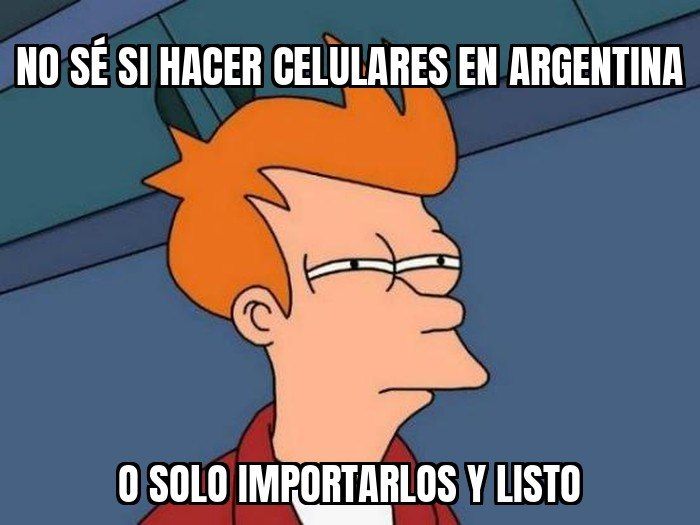 Argentina importó 746% más celulares y la fábrica local quedó a nivel pandemia