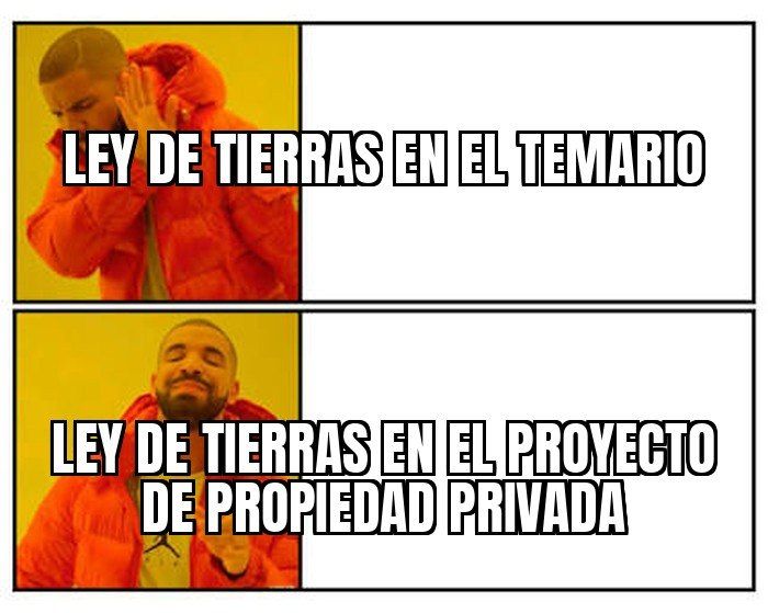 Los libertarios quieren meter una Ley de Tierras en el proyecto de Propiedad Privada para voltear la sesión…