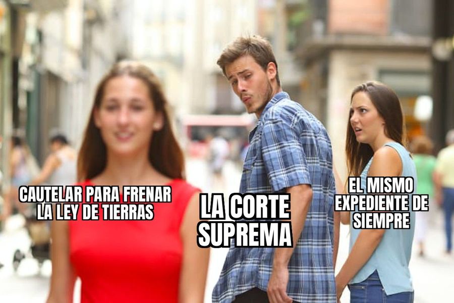 La Corte Suprema se juntó este viernes a las 9 para fallar de nuevo sobre la ley de tierras
