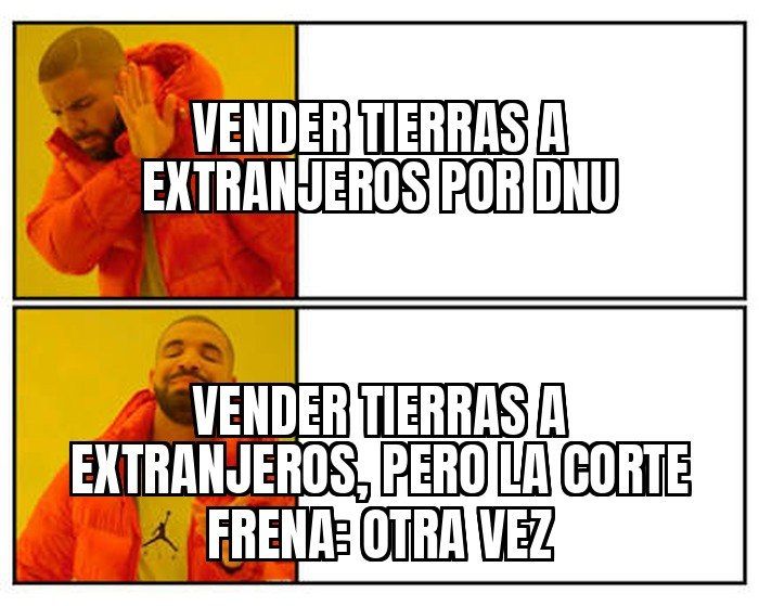 La Corte se reúne de urgencia este viernes para volver a frenar la venta de tierras a extranjeros