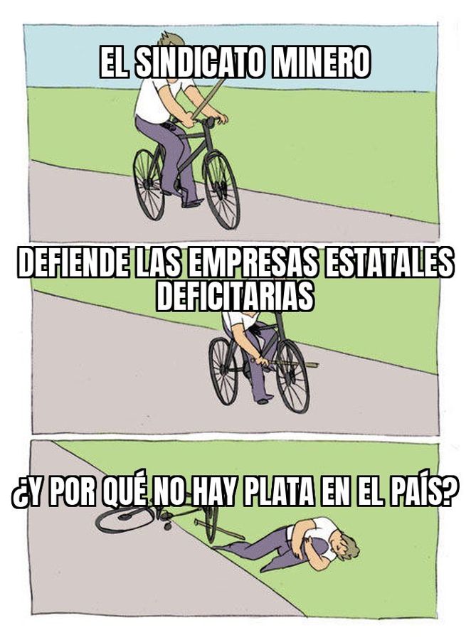 Los mineros se plantan contra el cierre de empresas estatales: dicen que son lo que mantiene la plata…