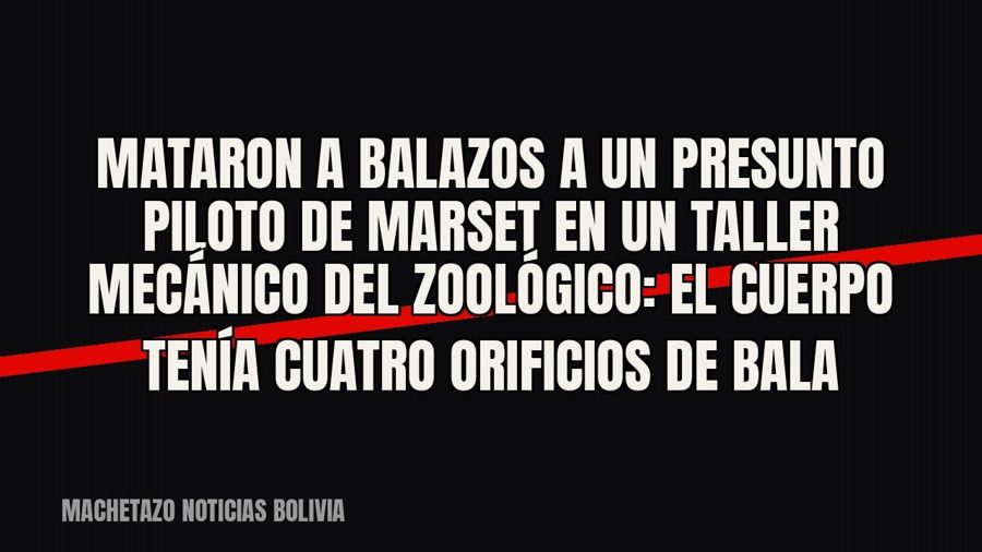 Mataron a balazos a un presunto piloto de Marset en un taller mecánico del Zoológico: el cuerpo tenía cuatro…