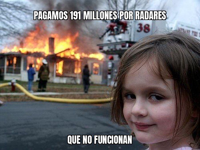 Defensa denuncia que se pagaron 191 millones de euros por unos radares y no llegó lo que correspondía