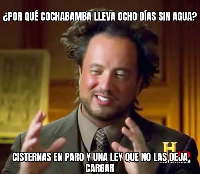 Cochabamba lleva ocho días sin agua: 450 cisternas pararon y exigen que la Alcaldía tumbe la ley que les…