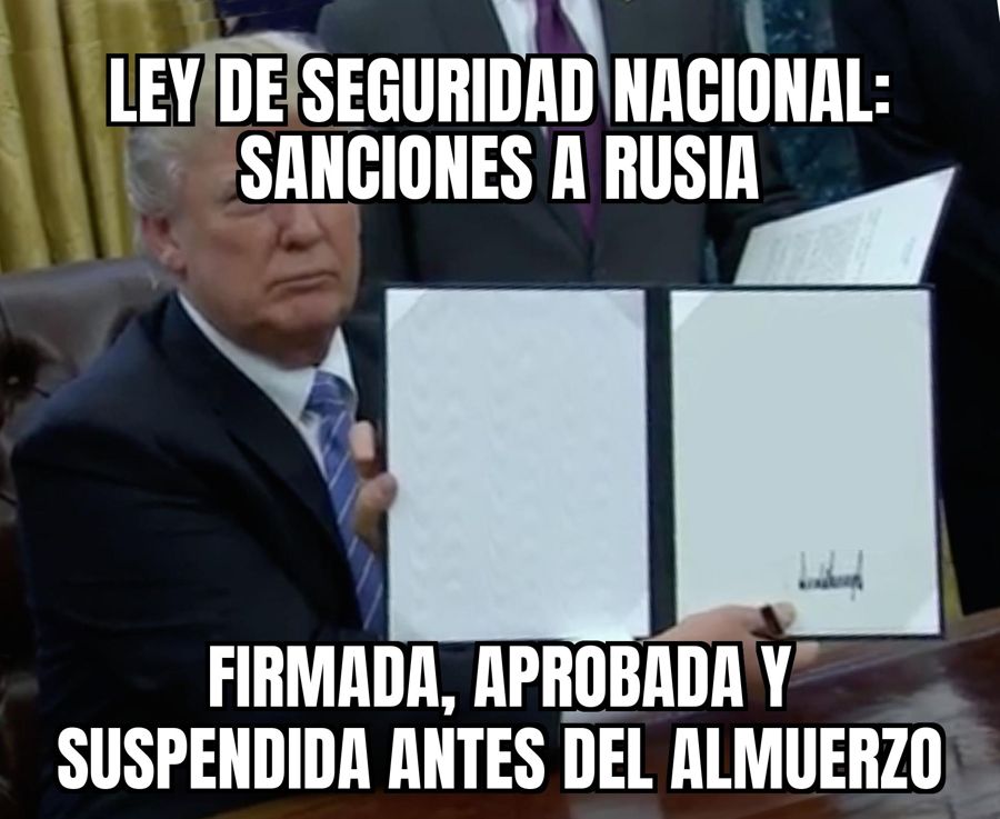 Trump levantó de golpe las sanciones a Rusia y, de paso, se agarra a pelear con Zelensky