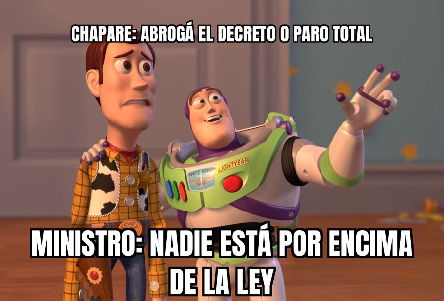 quot;Nadie está por encima de la ley", dice el ministro de Defensa mientras el Chapare amenaza con…