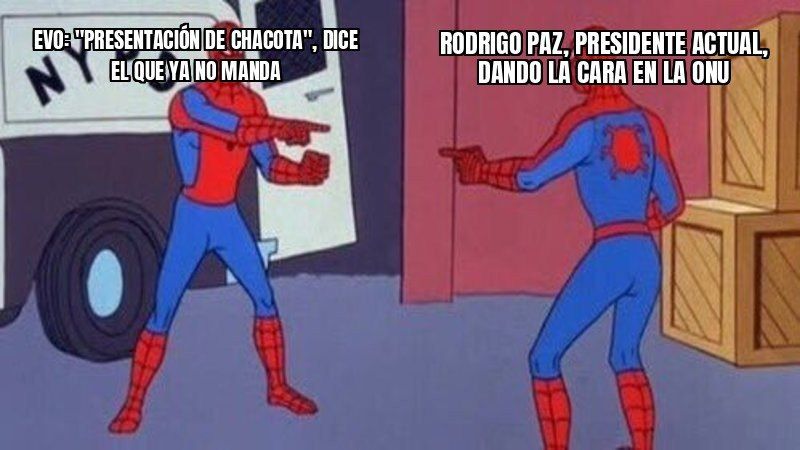 quot;Discurso de chacota": Evo Morales destroza a Rodrigo Paz por su presentación ante la ONU.