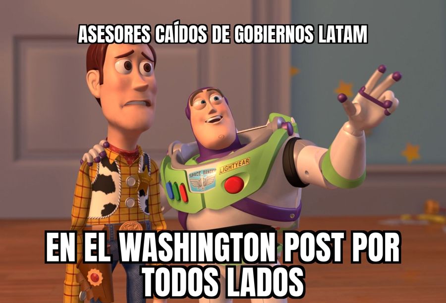 El asesor caído de Rodrigo Paz ya tiene su ficha en el Washington Post, y no es para presumir.