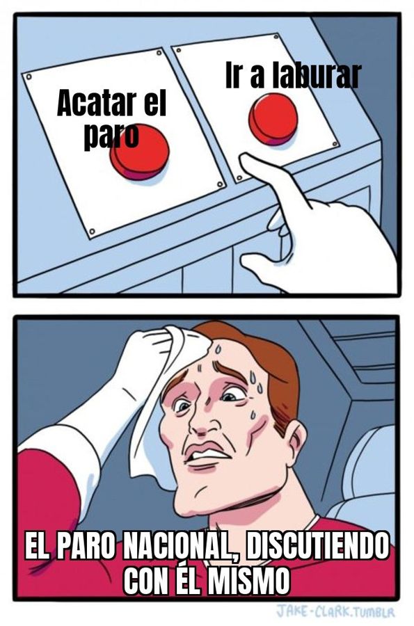 El gobierno invita a los choferes a "dialogar" mientras el paro se cumple a medias.