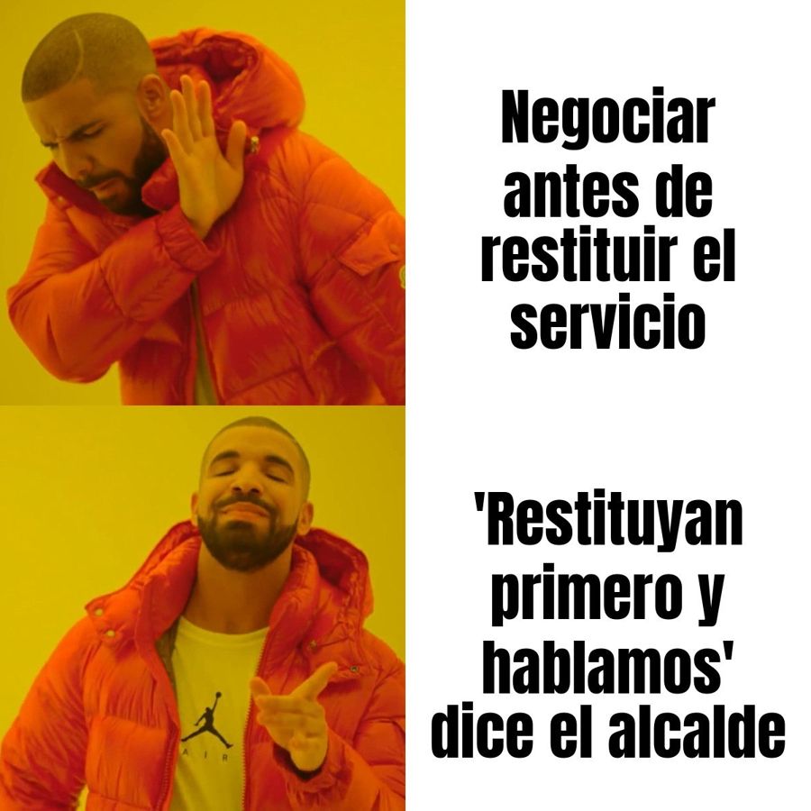 quot;Restituyan el servicio y hablamos": el alcalde de Santa Cruz le cierra la puerta al diálogo hasta…