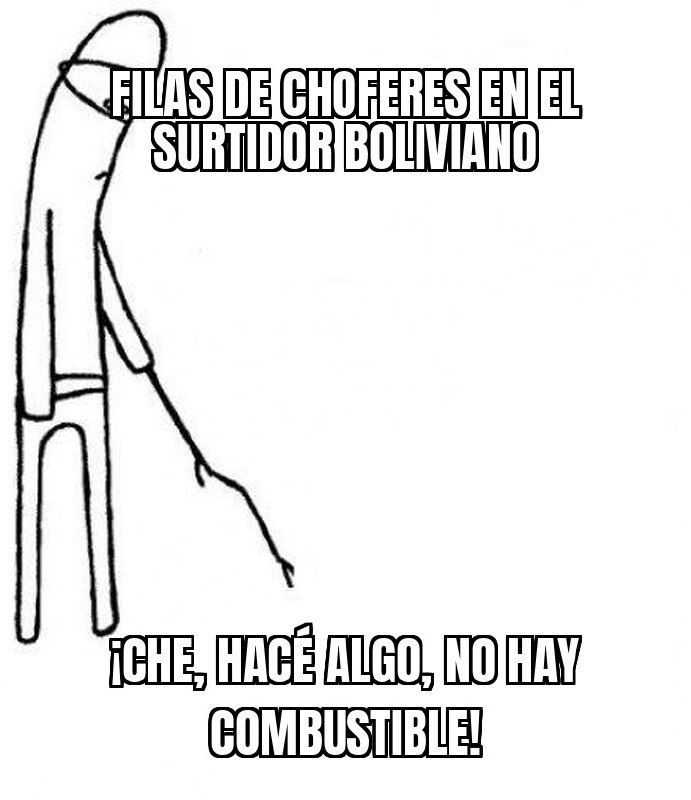 Vuelven las filas por gasolina en varias regiones de Bolivia y los choferes ya piden soluciones.