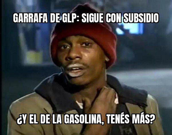 El Gobierno planea sacar el subsidio a la gasolina antes de fin de año, pero el del GLP se queda