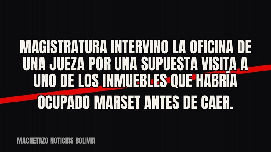 Magistratura intervino la oficina de una jueza por una supuesta visita a uno de los inmuebles que habría…