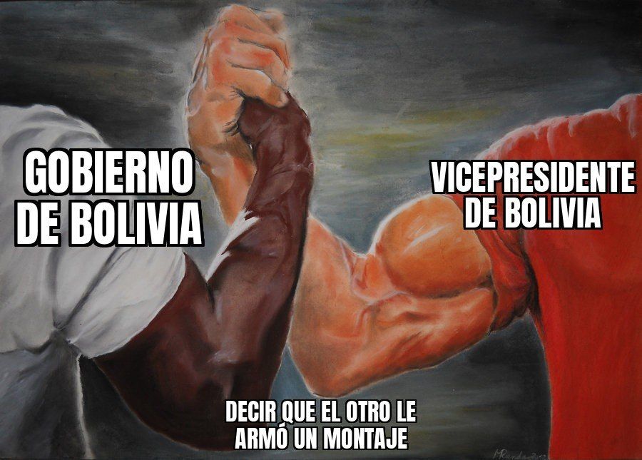 El vicepresidente de Bolivia dice que el Gobierno le armó un "montaje" para meterlo preso.