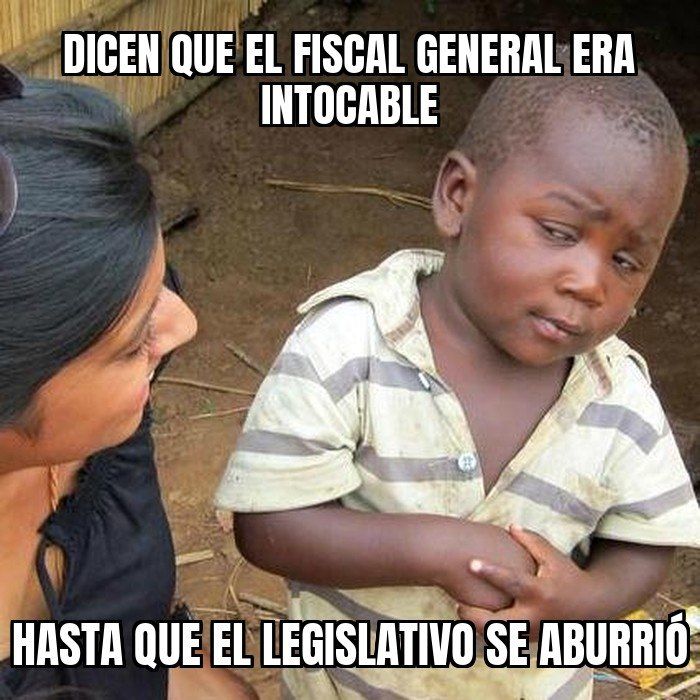 El Legislativo aprobó una reforma que permite destituir al fiscal general