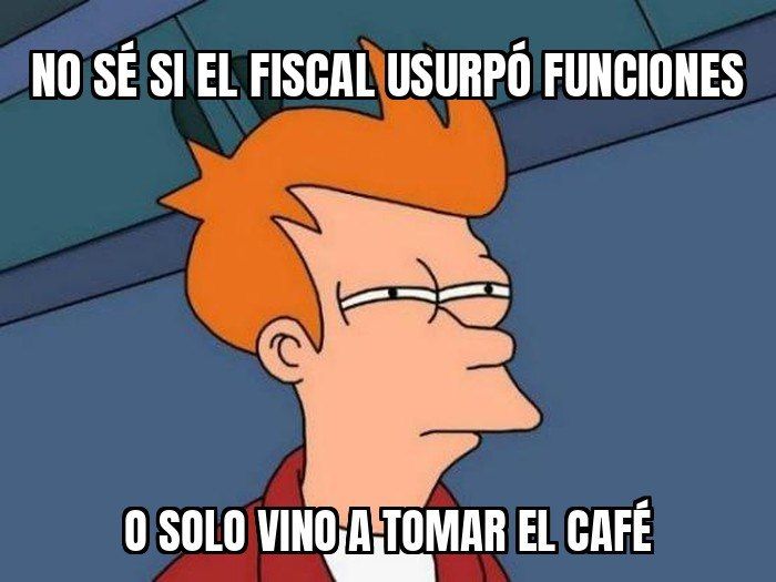 El fiscal Montaño se presentó solo a declarar por presunta usurpación de funciones y a las pocas horas ya…