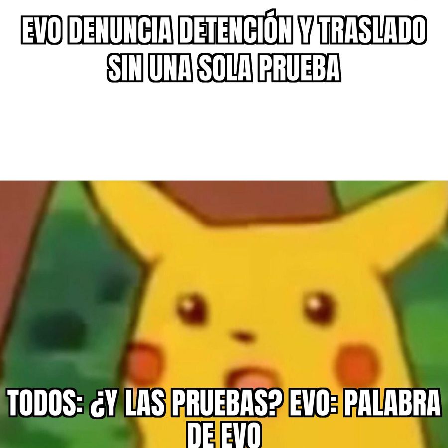 Evo Morales dice que detuvieron a Del Castillo, lo soltaron y lo mandaron al Perú. Pruebas, ninguna.