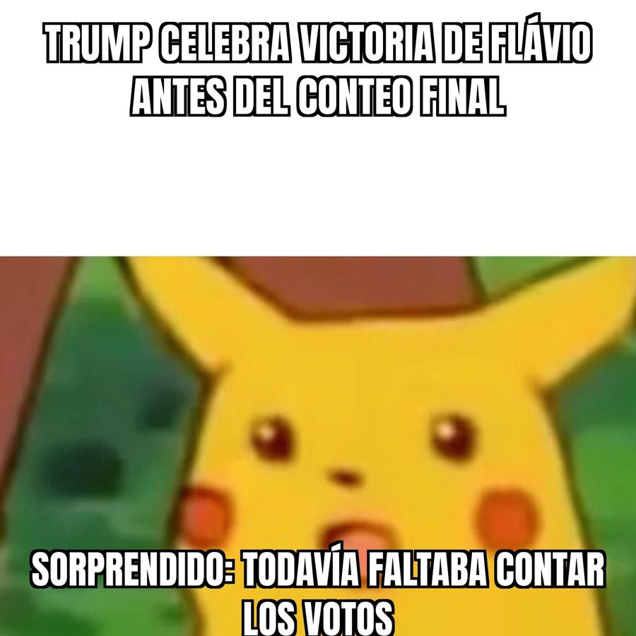 Trump celebra la "gran victoria" de Flávio Bolsonaro en Brasil y ya lo cuenta como otro país que…
