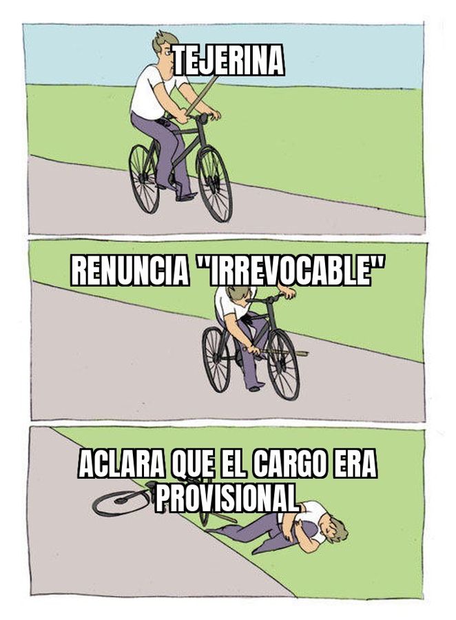 Tejerina renunció “de manera irrevocable” a un cargo que, según él mismo, ocupaba solo de forma provisional