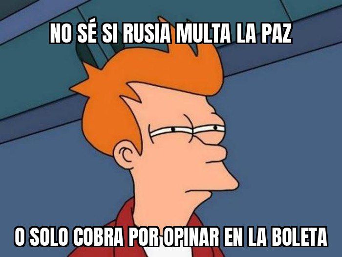 Rusia multó con 12 dólares a un líder opositor por escribir un llamado a la paz en su papeleta electoral