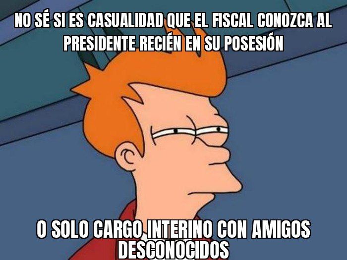 Fiscal interino Urioste jura que nunca habló con Paz antes de asumir: "Al Presidente lo conocí el día de…