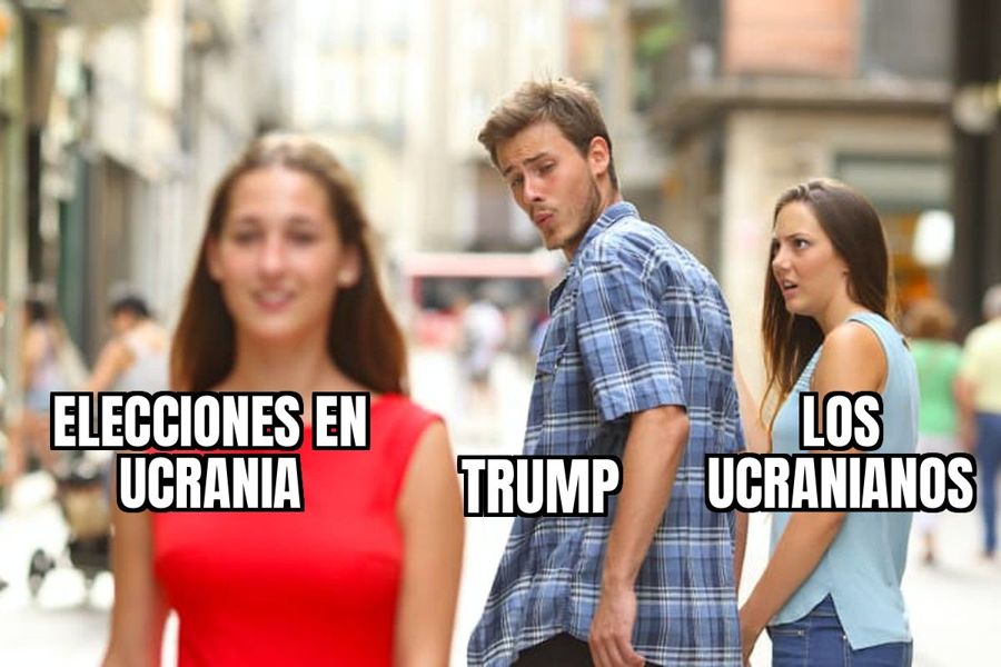 Trump decreta que "ha llegado el momento de que Ucrania tenga un nuevo presidente"