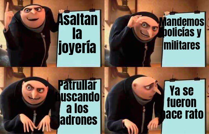 Asaltaron una joyería en Patio Design y ahora hay policías y militares patrullando para ver si aparecen los…