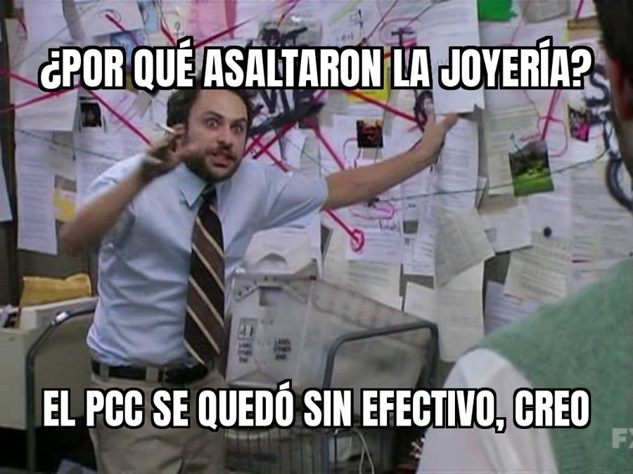 Fiscal general interino culpa al PCC por el atraco a la joyería: “Se quedaron sin efectivo” desde que cayó…
