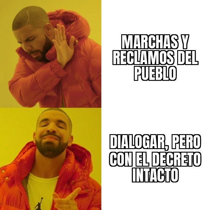 Ministro Blanco a los que marchan: "Que marchen, pero el Decreto 5716 no se abroga"