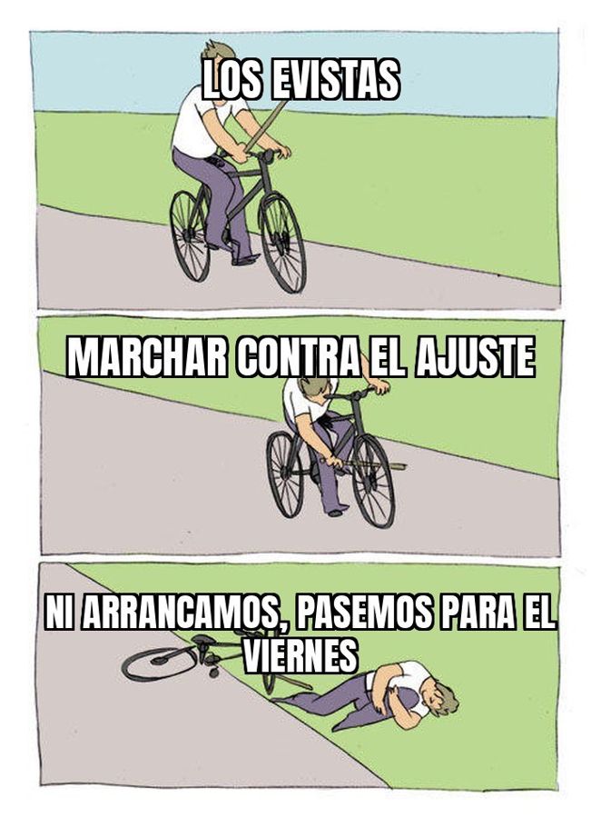 Los evistas ni arrancaron: la marcha a La Paz contra el ajuste se pasa para el viernes