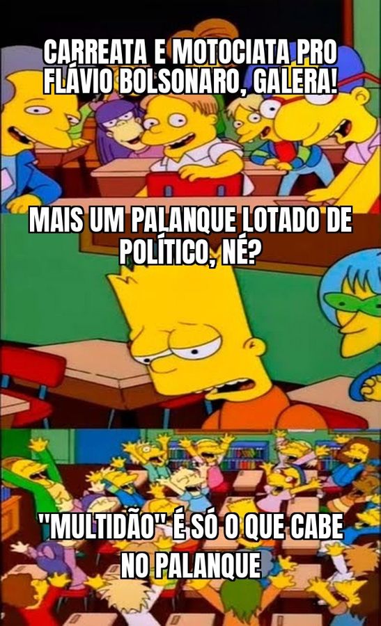 Multidão lota Curitiba em carreata e motociata por Flávio Bolsonaro, com Moro e governadores do Sul