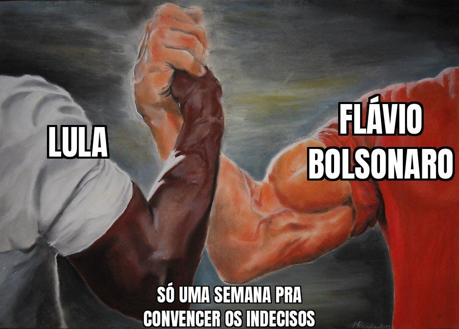 Lula e Flávio Bolsonaro se encaram hoje no primeiro debate, a uma semana do 2º turno