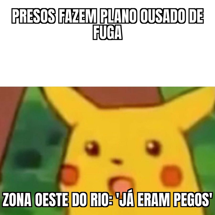 Presos estrangeiros renderam agente, pularam o muro de Bangu e foram pegos na hora.