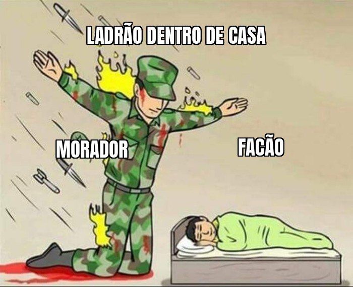 Cara peita facão pra expulsar ladrão que invadiu a própria casa em Apucarana
