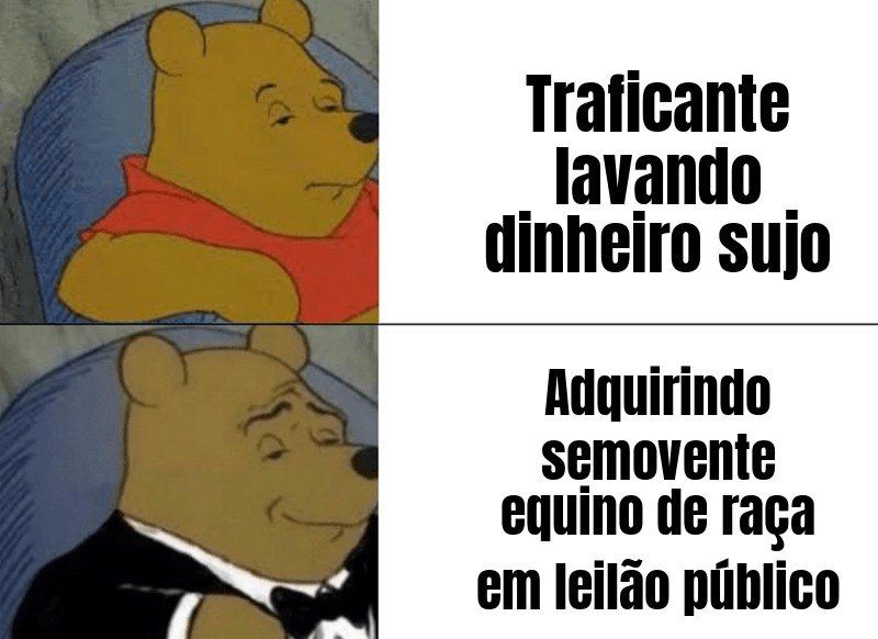 Traficantes lavam dinheiro do tráfico comprando cavalo de raça em leilão com nome de cantor famoso