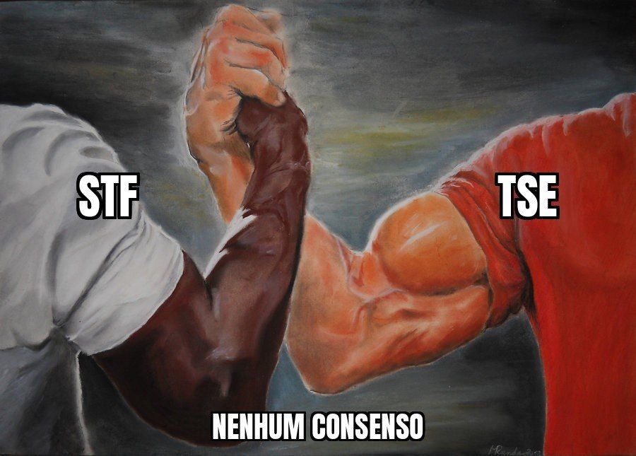 Reta final da eleição vira racha aberto entre STF e TSE.