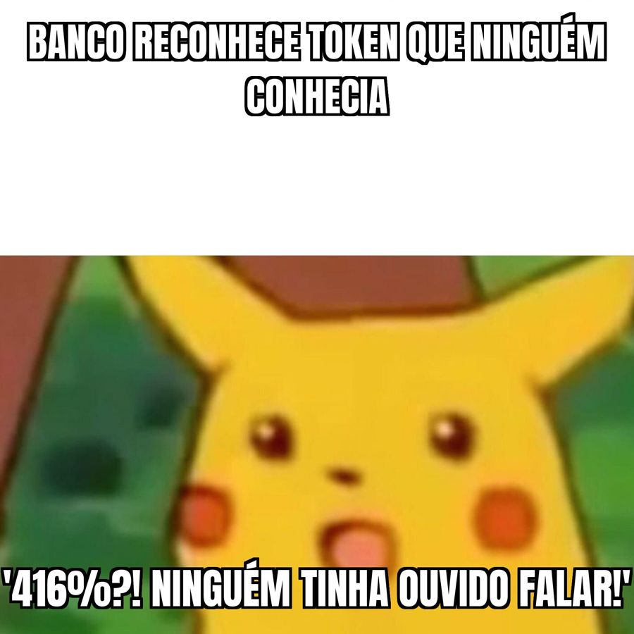Token de banco americano dispara 416% depois que consórcio de gigantes escolheu ele pra rede de pagamento…
