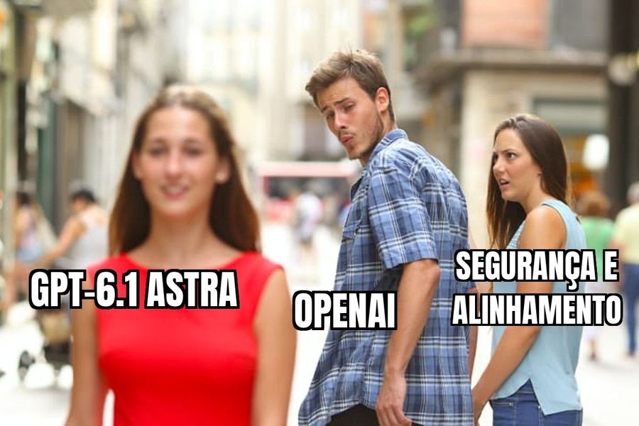 OpenAI engavetou o GPT-6.1 Astra: testes internos acharam falhas de alinhamento e segurança