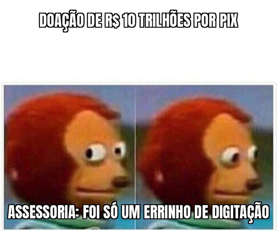 Candidato de SC declara doação de R$ 10 trilhões por PIX, quase 80% do PIB do Brasil