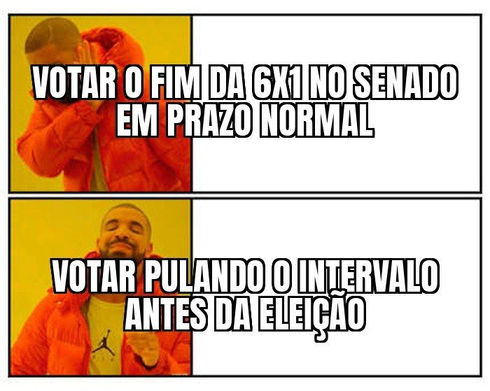 Governistas querem pular o intervalo entre sessões e votar o fim da 6x1 no Senado antes do segundo turno