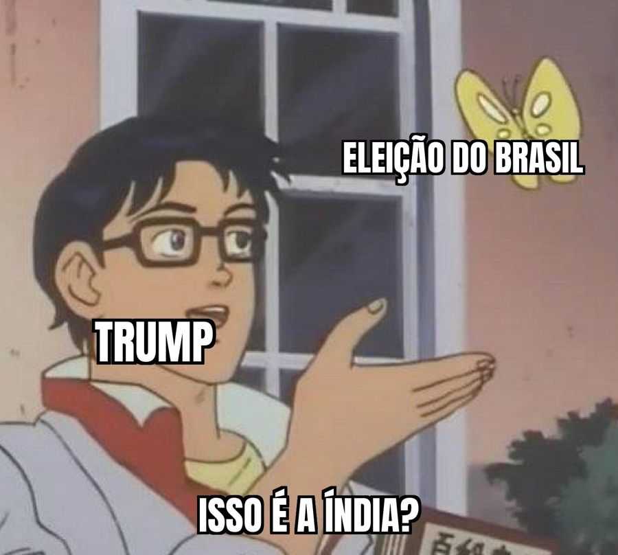 Trump parabeniza a "Índia" pela rapidez na apuração da eleição, mas o país que votou foi o Brasil