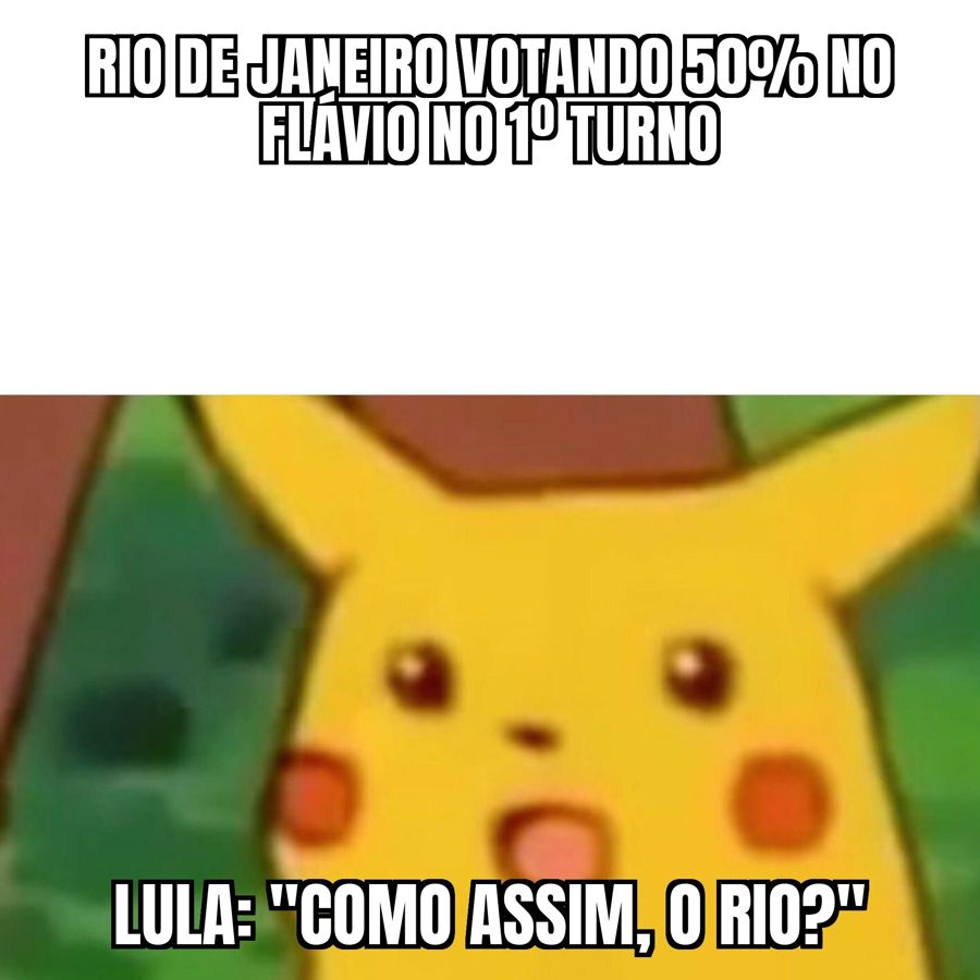 Flávio Bolsonaro bateu Lula no Rio de Janeiro e passou de 50% dos votos válidos no estado já no primeiro…