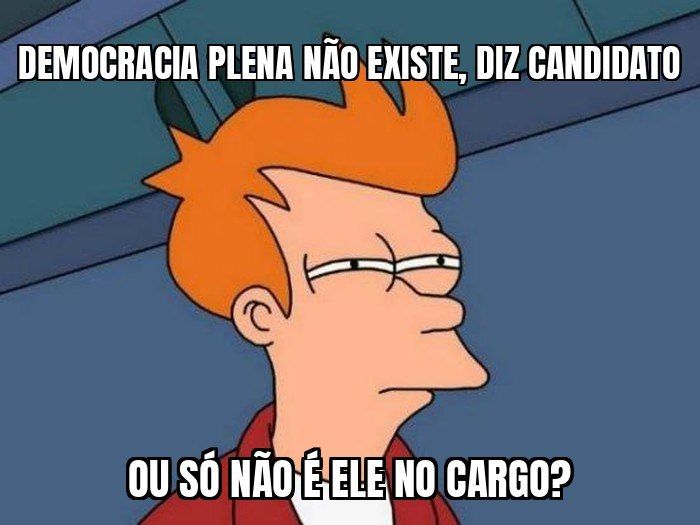 Flávio diz que o Brasil não vive democracia plena e que Lula é incompatível com um Congresso eleito.